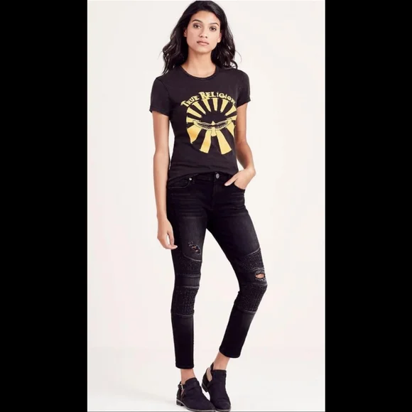 🚫SOLD!🚫True Religion Moto Jeans - Picture 3 of 14